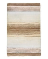 Home Weavers Gradiation Bath Rug, 24" X 40" In Beige