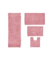 Home Weavers Fantasia Bath Rug 4 Pc Bedding In Pink
