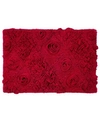 Home Weavers Modesto Bath Rug, 24" X 40" In Red