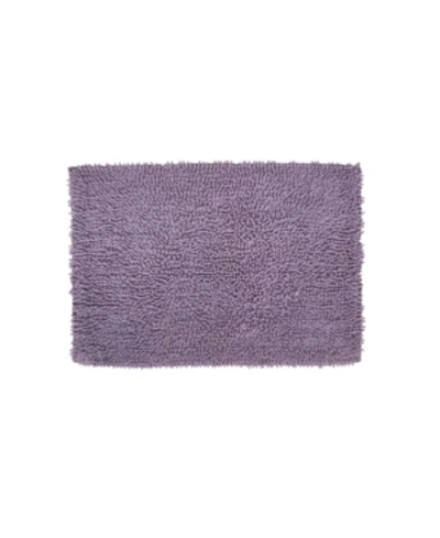 Home Weavers Fantasia Bath Rug, 24" X 40" In Purple
