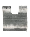 Home Weavers Gradiation Bath Rug, 20" X 20" In Grey