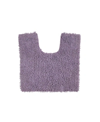 Home Weavers Fantasia Bath Rug, 20" X 20" In Purple