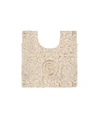 Home Weavers Bell Flower Bath Rug, 20" X 20" In Natural