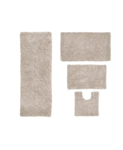 Home Weavers Fantasia Bath Rug 4 Pc Bedding In Natural