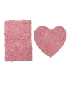 Home Weavers Modesto 2 Pc Bath Rug Bedding In Pink