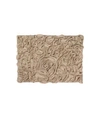 Home Weavers Bell Flower Bath Rug, 17" X 24" In Linen