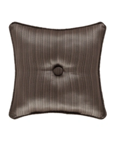 J Queen New York Neapolitan Decorative Pillow, 16" X 16" In Mink