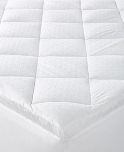 Hotel Collection Luxe King Mattress Pad, Created For Macy's In White