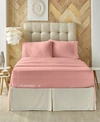 J Queen New York Royal Fit 300 Thread Count 100% Cotton 4-pc. Sheet Set, Full In Ash Rose