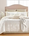 MARTHA STEWART COLLECTION CLOSEOUT! MARTHA STEWART COLLECTION CHATEAU ANTIQUE FILIGREE 14-PC. QUEEN COMFORTER SET, CREATED FOR