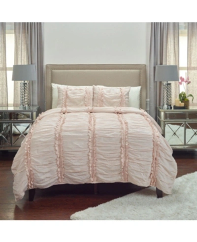 Rizzy Home Riztex Usa Clementine Quilt, King In Pink