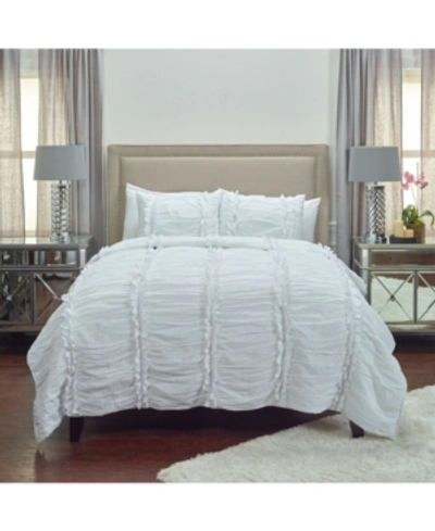 Rizzy Home Riztex Usa Clementine Quilt, King In White