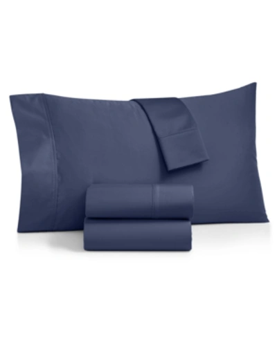 Charter Club Sleep Luxe Extra Deep Pocket 700 Thread Count 100% Egyptian Cotton 4-pc. Sheet Set, Full, Created Fo In Washed Indigo