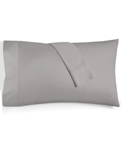Charter Club Sleep Luxe 800 Thread Count 100% Cotton Pillowcase Pair, Standard, Exclusively At Macy's In Charcoal