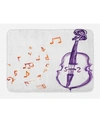 AMBESONNE MUSIC BATH MAT BEDDING