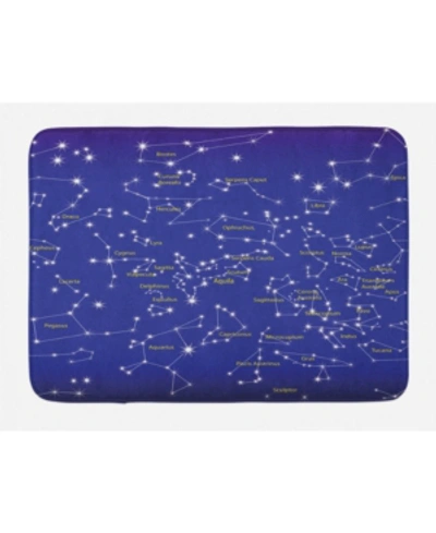 Ambesonne Constellation Bath Mat Bedding In Multi