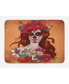 AMBESONNE DAY OF THE DEAD BATH MAT BEDDING