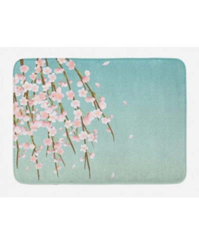 Ambesonne Weeping Flower Bath Mat Bedding In Multi