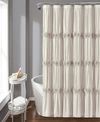 Lush Decor Darla Shower Curtain, 72" X 72" In Neutral