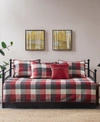 Madison Park Ridge Reversible 6-pc. Daybed Cover Set Bedding In Red