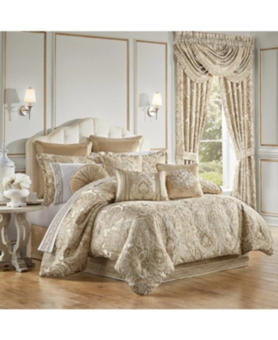 J Queen New York Sandstone Queen 4pc. Comforter Set Bedding In Beige