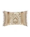 J Queen New York Sandstone Boudoir Decorative Pillow Bedding In Beige