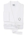 Linum Home Smyrna Personalized Hotel/spa Luxury Robes In White-q