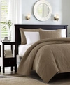 Madison Park Quebec 3-pc. Quilt Set, King/california King In Mocha