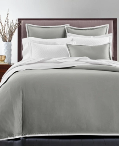 Charter Club Sleep Luxe 800 Thread Count 100% Cotton 3-pc. Duvet Cover Set, Full/queen, Exclusively At Macy's In Charcoal