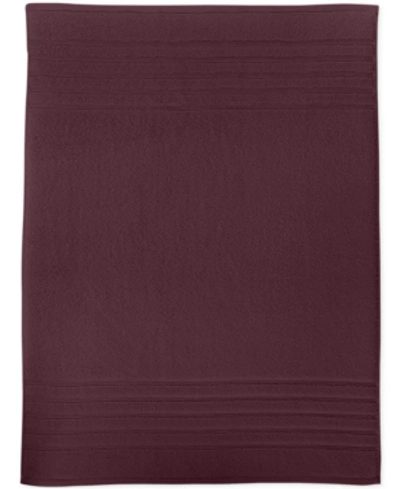 Hotel Collection Ultimate Micro Cotton 26" X 34" Tub Mat, Created For Macy's In Bordeaux Wine