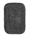 Home Weavers Radiant Bath Rug, 17" X 24" In Gray