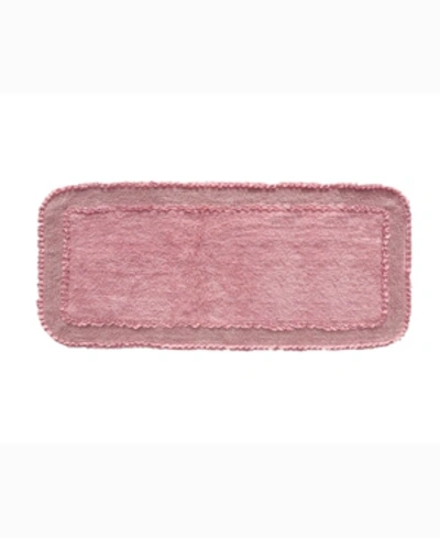 Home Weavers Radiant Bath Rug, 21" X 54" In Pink