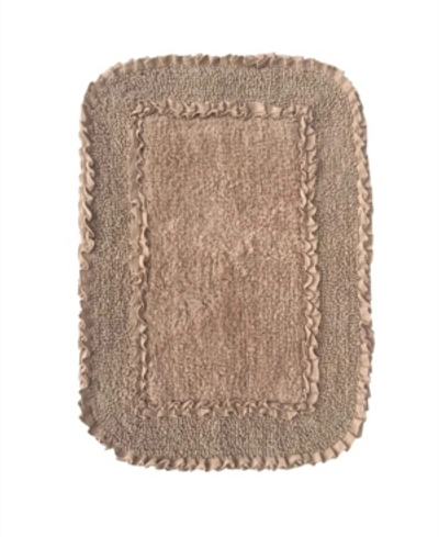 Home Weavers Radiant Bath Rug, 17" X 24" In Camel