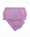 Home Weavers Waterford 2-pc. Bath Rug Set In Lavender