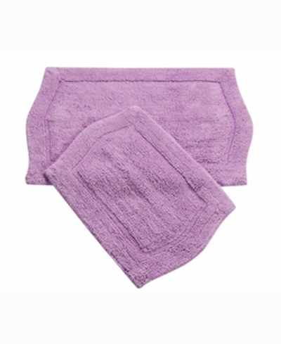 Home Weavers Waterford 2-pc. Bath Rug Set In Lavender