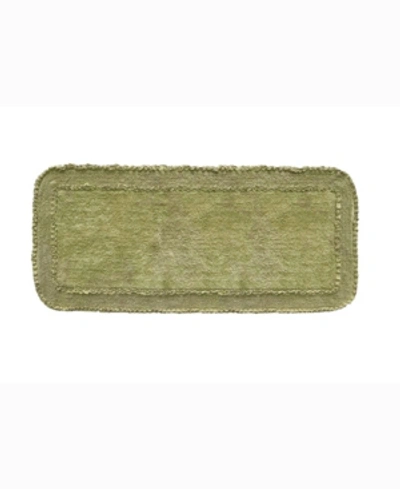 Home Weavers Radiant Bath Rug, 21" X 54" In Green