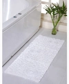 HOME WEAVERS BELL FLOWER RUNNER BATH RUG 21" X 54"