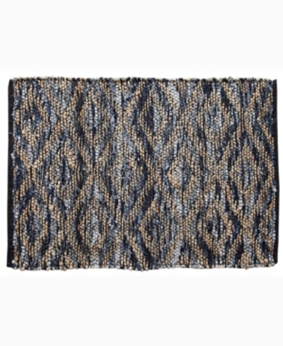 Home Weavers Parker Denim Accent Rug, 24" X 36" In Blue