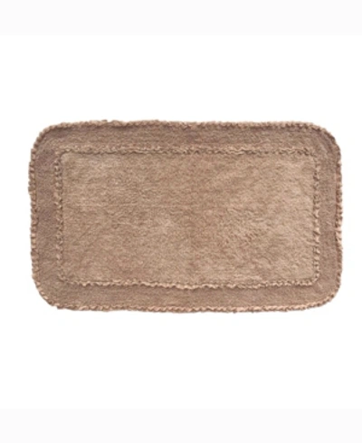 Home Weavers Radiant Bath Rug, 21" X 34" In Camel