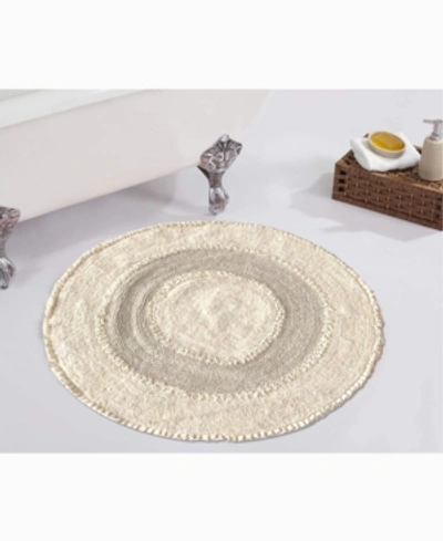 Home Weavers Radiant Bath Rug, 22" Round In Natural