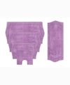 Home Weavers Waterford 5-pc. Bath Rug Set In Lavender