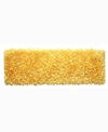 Home Weavers Bella Premium Runner Jersey Shaggy, 24" X 72" In Yellow