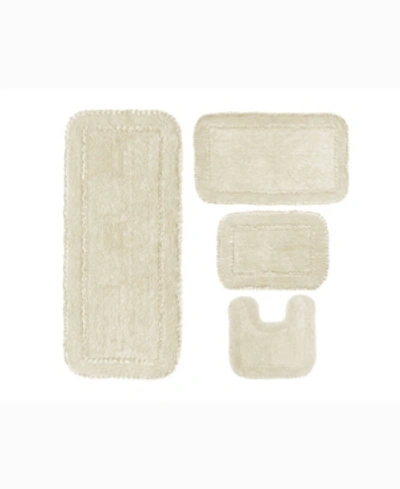 Home Weavers Radiant 4-pc. Bath Rug Set In Natural