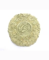 HOME WEAVERS BELL FLOWER LID COVER, 18" X 18"