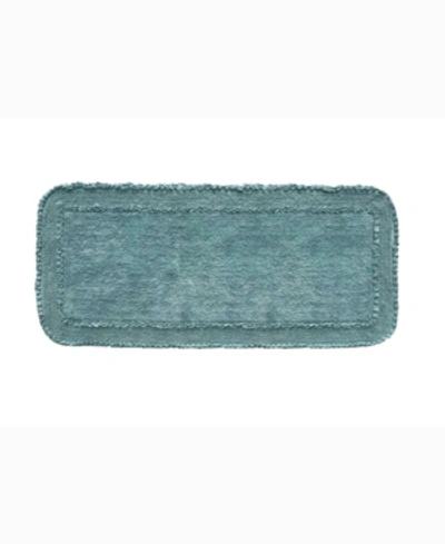 Home Weavers Radiant Bath Rug, 21" X 54" In Blue