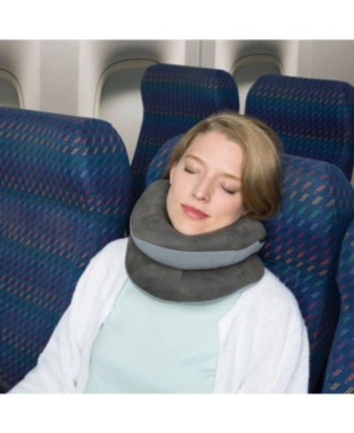 Travelon Deluxe Wrap N Rest Pillow In Medium Blu