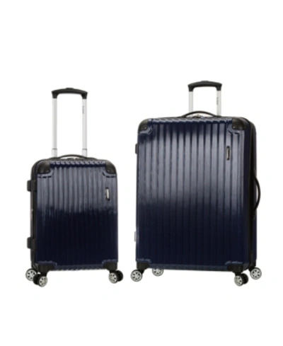 Rockland Santorini 2-pc. Hardside Luggage Set In Navy