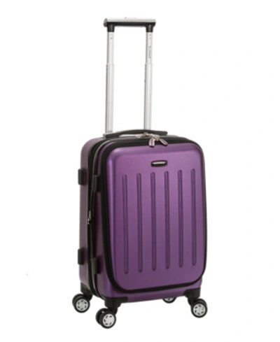 Rockland Titan 19" Hardside Carry-on Spinner In Purple