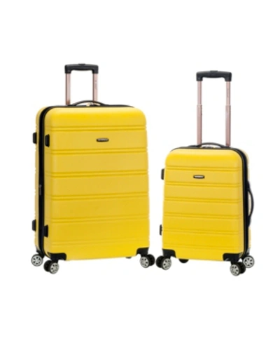 Rockland 2-pc. Hardside Luggage Set In Yellow