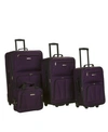 ROCKLAND 4-PC. SOFTSIDE LUGGAGE SET